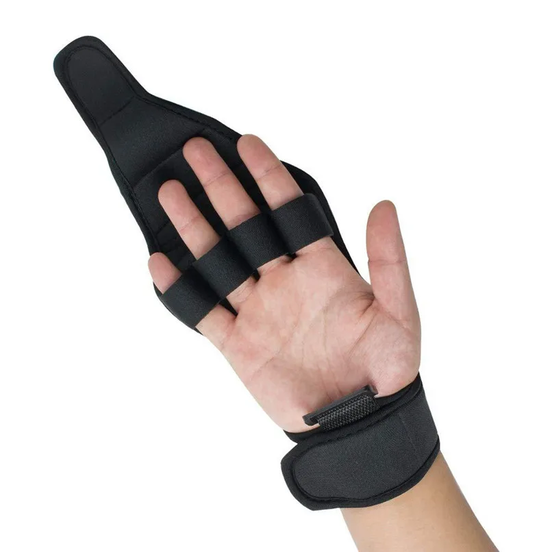 Ручные захваты силы восстановления вспомогательные перчатки закрепленные перчатки пальцев тренировочные перчатки шина эластичный