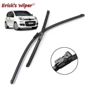 

Erick's Wiper LHD & RHD Front Wiper Blades For Fiat Panda MK3 2013 - 2018 Windshield Windscreen Front Window 24''15'' Not U-type