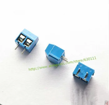 

FREE SHIPPING 500PCS KF301-2P KF301-5.0-2P KF301 "- "Screw 2Pin 5.0mm