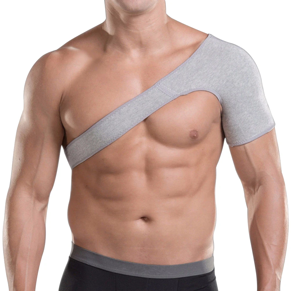 

Bamboo Charcoal Back Support Shoulder Guard Brace Retaining Straps Posture Belts Protector Reinforced Single Shoulder Strap S-XL