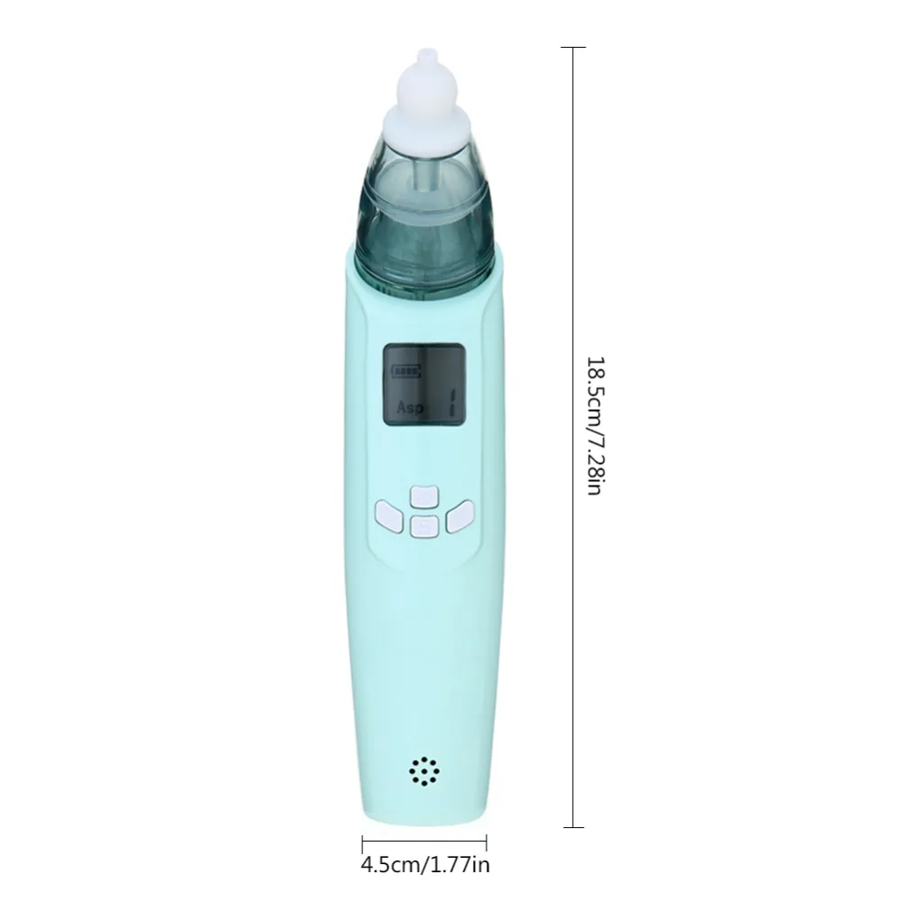 Baby Safety Electric Singing Nasal Aspirator Safe Hygienic Nose Snot Cleaner Suction with LCD screen For Newborn Infant Toddler (5)