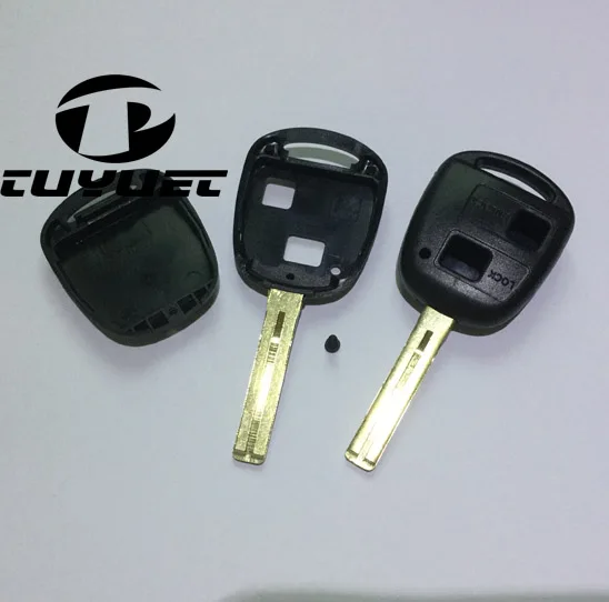 2 Buttons Toyota remote key sehll TOY48 short blade (25)-2