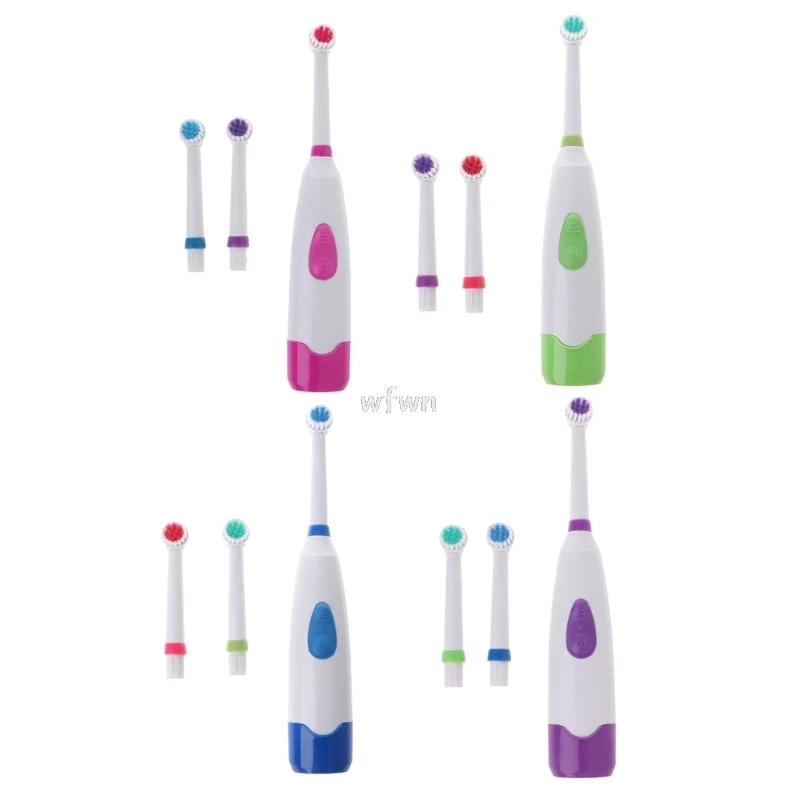 

Waterproof Rotating Electric Toothbrush With 3 Brush Head MAY10 dropship