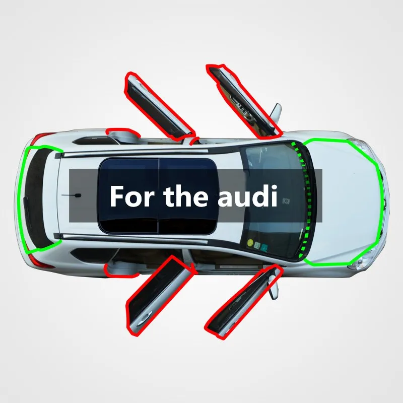 Защитная лента для автомобильных дверей audi Q3/Q5/SQ5/Q7 Модифицированная