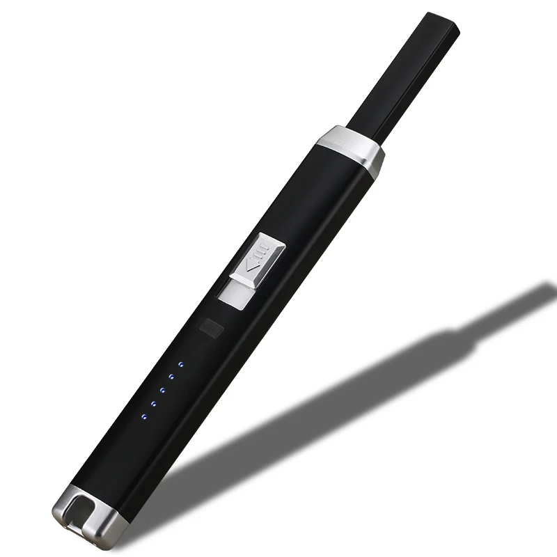 

2019 Latest BBQ Arc Llighter USB Charging Tips Electricity Personality Light Plate Metal Windproof Electronic Cigarette Llighter