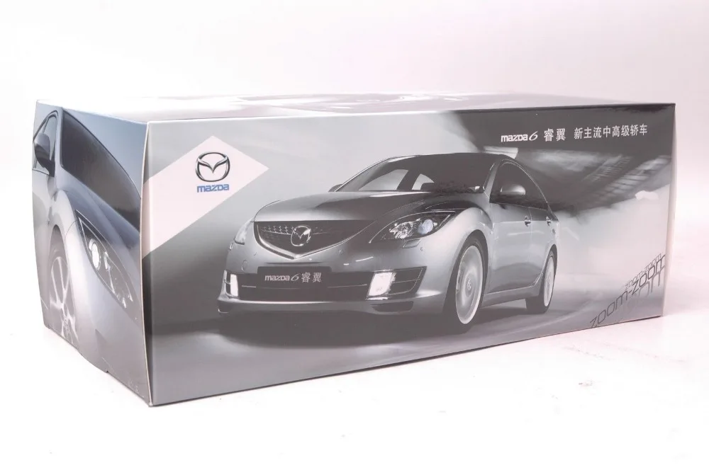 1:18 литая модель для Mazda 6 Ruiyi красный седан игрушечный автомобиль из сплава