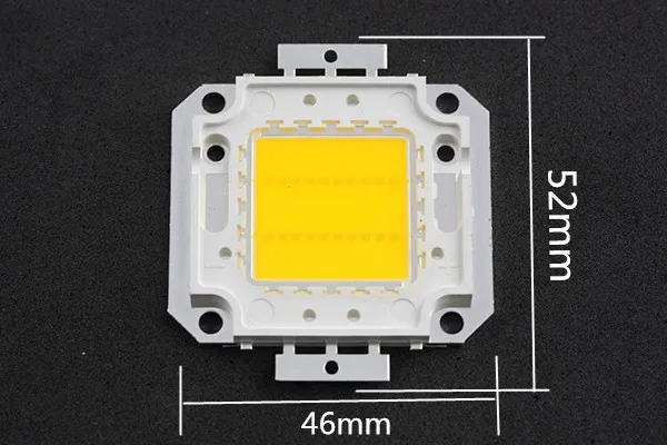 20W 1600-1800LM алюминиевый базовый светильник, теплый белый, яркий светодиодный светильник, модуль источника