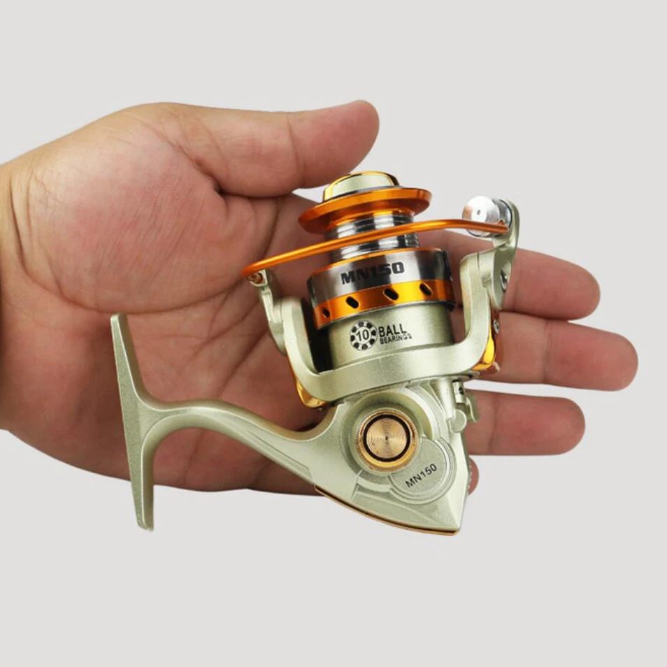 Рыболовная катушка Pesca 10BB Передаточное отношение 5 2: 1 металлическая спиннинг