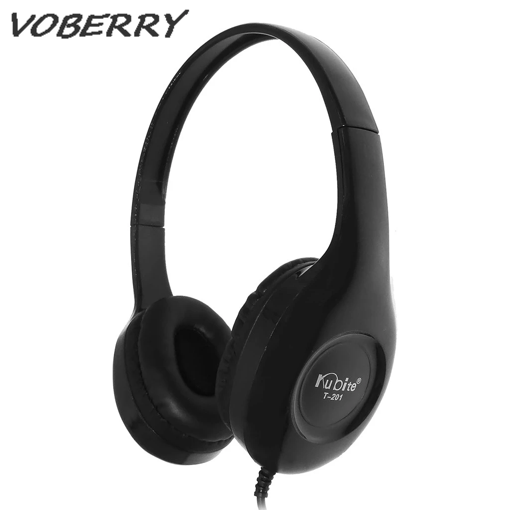 

VOBERRY 3.5mm Wired Game Earphones Foldable Wired s WIth MIC for student children T201