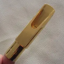 Металлический мундштук sax сопрано Лигатура и крышка 6#/7#/8#/9