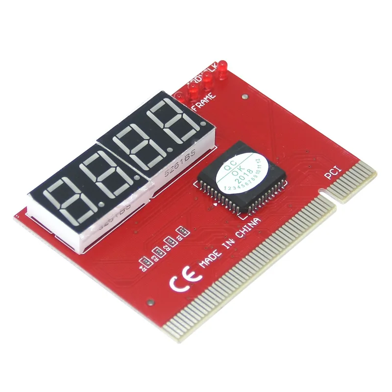 Computer PC 4 Digit Diagnostic Analyzer Card Motherboard Tester High Quality |