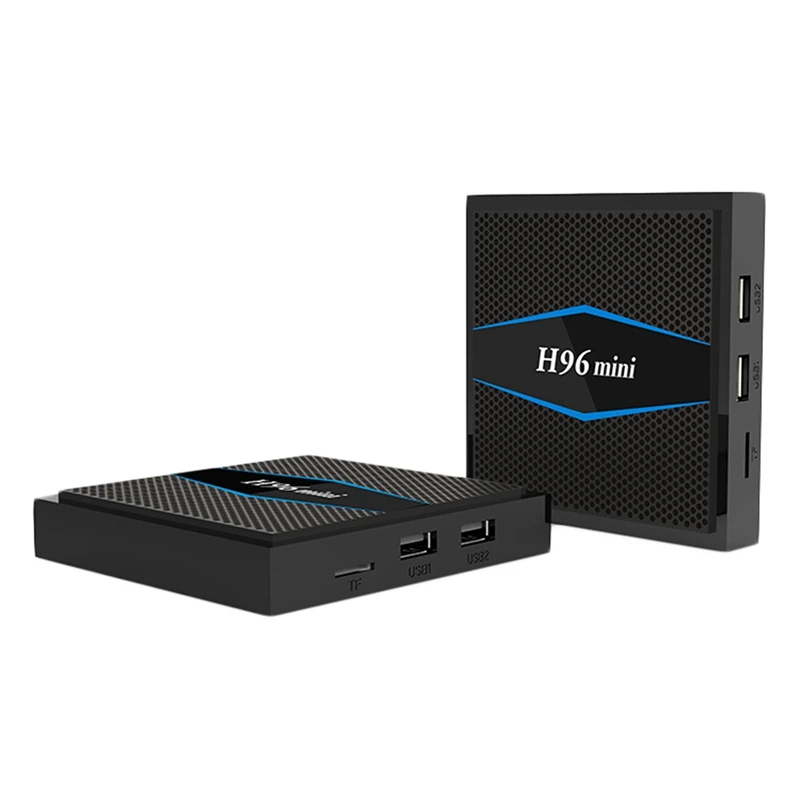 H96 Мини Android 7 1 Amlogic S905W четырехъядерный Смарт ТВ бокс 2 Гб 16 Поддержка 4/5 ГГц Wifi 100 м