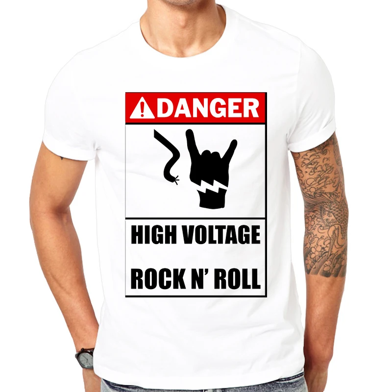 t shirt high voltage