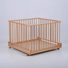 Модная твердая деревянная детская многофункциональная игровая кровать с загородкой регулируемая высота Складная игровая кровать с загородкой