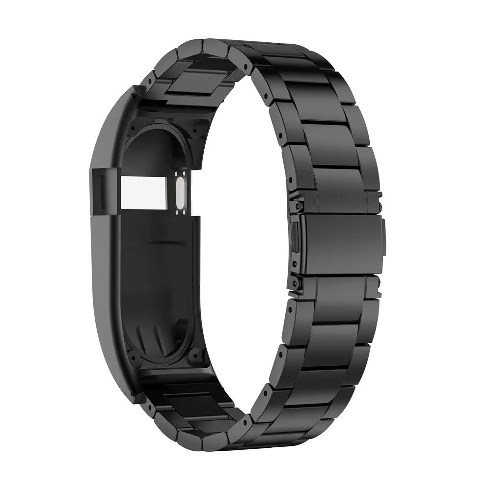 

HIPERDEAL 1PC Stainless Steel Strap Wrist Band Replacement Bracelet For Fitbit Charge HR 4 For Gift Dropshipping Apr6