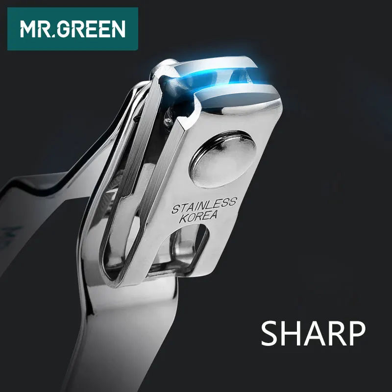 MR. GREEN ножницы для стрижки ногтей из нержавеющей стали Профессиональный ротационный триммер на 360 градусов резец для ногтей инструменты для маникюра