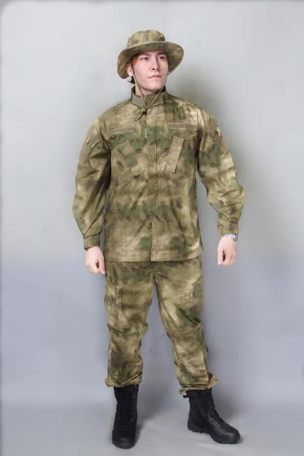 

Free shipping Combat Airsoft Uniform Paintball Suits CamouflageMilitary A-tacs FG Army Combat Uniforms Wargame Suit