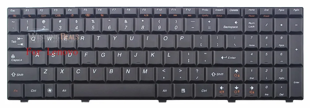 Original New for Lenovo G560 G560e G565 Series US Keyboard-in