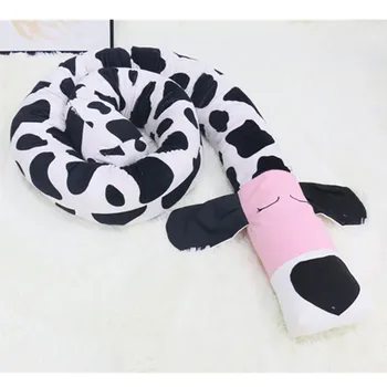 

200cm Crib Bumper Dog Protection Cartoon Animal Safety Protection Newborn Sleeping Protection Bumper Strip