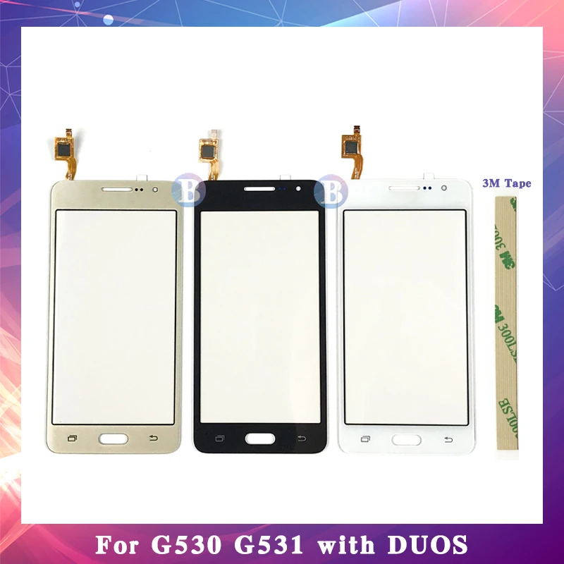 

5.0" For Samsung Galaxy Grand Prime Duos G530 G530H G530F G5308 G531 G531H G531F Sensor Touch Screen Digitizer Front Glass Panel