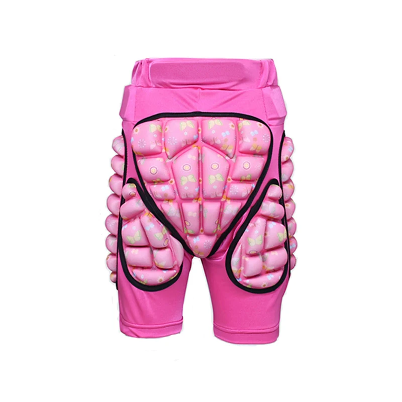 أطفال رياضة التزلج التزلج على الجليد السراويل الورك مبطن لأسطوانات تأثير حماية واقية الثلج النارية الوسادة والعتاد