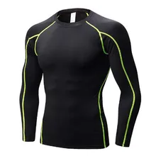 Yuerlian сухие футбольные майки обтягивающие колготки для фитнеса Спортивная одежда для тренажерного зала баскетбольная Мужская рубашка Бодибилдинг Рашгард футболка