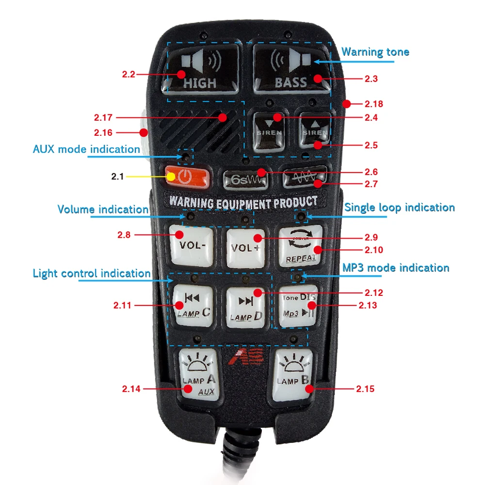Microphone speaker