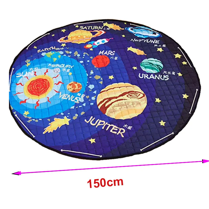 150cm Explosion Models Lego Storage Cotton Carpet Car Storage Mat