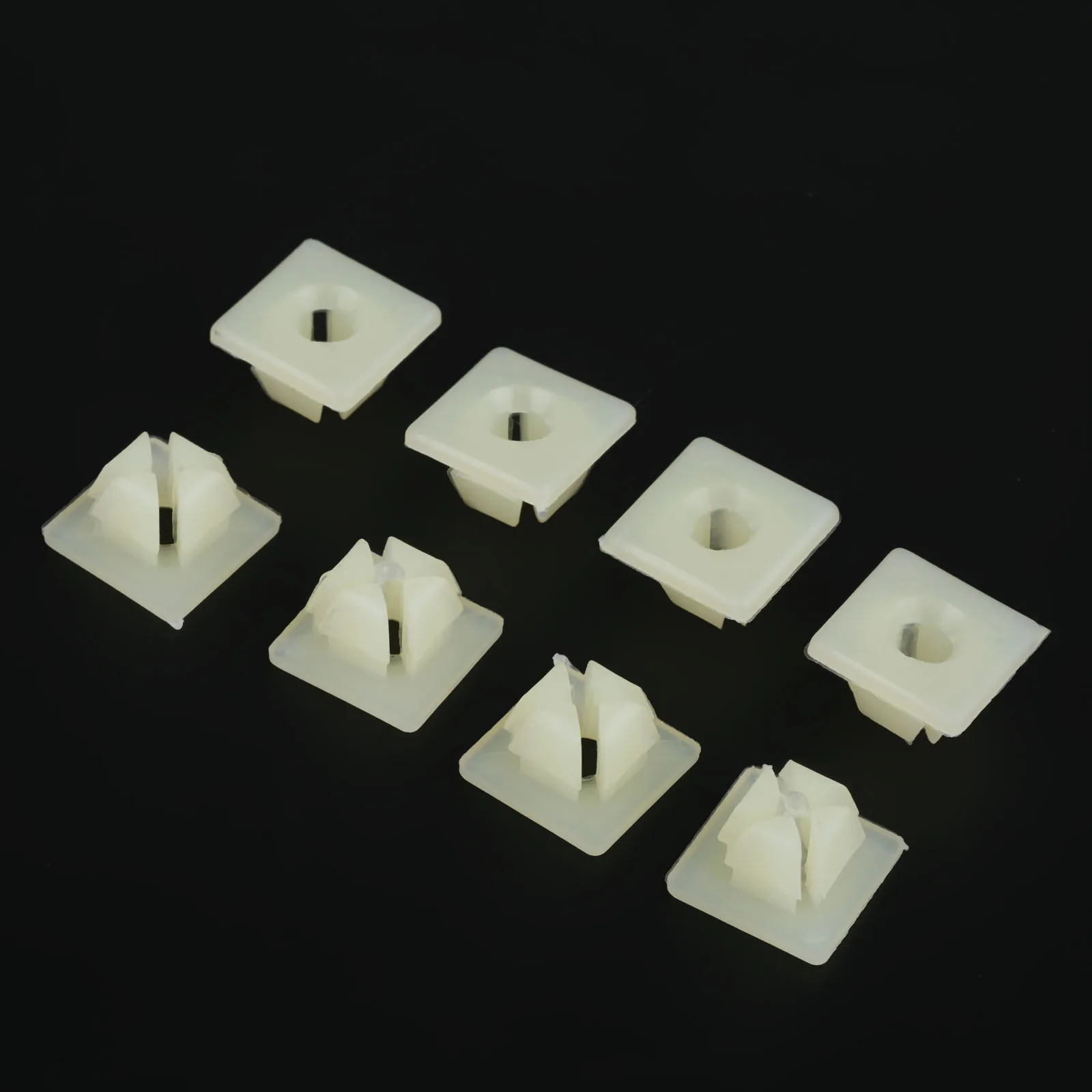 License Plate Nylon Nut Fastener Grommet Retainer