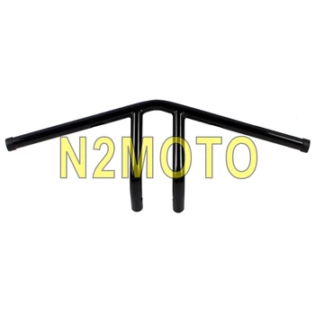 

Street Bikes Motorcycle Black 1" Whiskey Handlebars 25mm 6" Rise T-Bar for Harley Cafe Racer Chopper Bobber XS650 Sportster