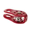 2 PCS 20KN Rock Pulley Rope Tree Climbing Climber Arborist Fixed Pulley Rock Climbing Mountaineering Pulley Adventure Tool 5