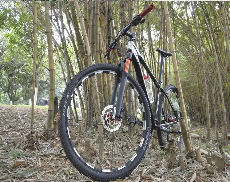 Cheap Kalosse 29er  tyre dirt bike  19inch air fork  Hydraulic brakes  29*19 inch  bicicleta mountain bike   29er  24/27/30 speed 13
