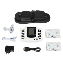 Electrical Muscle Stimulator Body Relax Muscle Massager Pulse Tens Acupuncture Therapy Slipper+4 Pads Health Care EU or US Plug