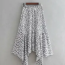 Модные женские юбки Tintin 50-8026 в европейском и американском стиле с принтом