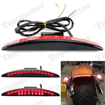 

UNDEFINED Motorcycle Accessories Smoke Rear Fender Tip LED Brake Tail Light Lamp For Harley Breakout FXSB 2013 2014 2015 - 2017