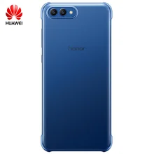 Huawei Honor V10 View 10, чехол на заднюю панель, ударопрочный, 360, роскошный, милый, прозрачный, жесткий, защитный чехол для ПК