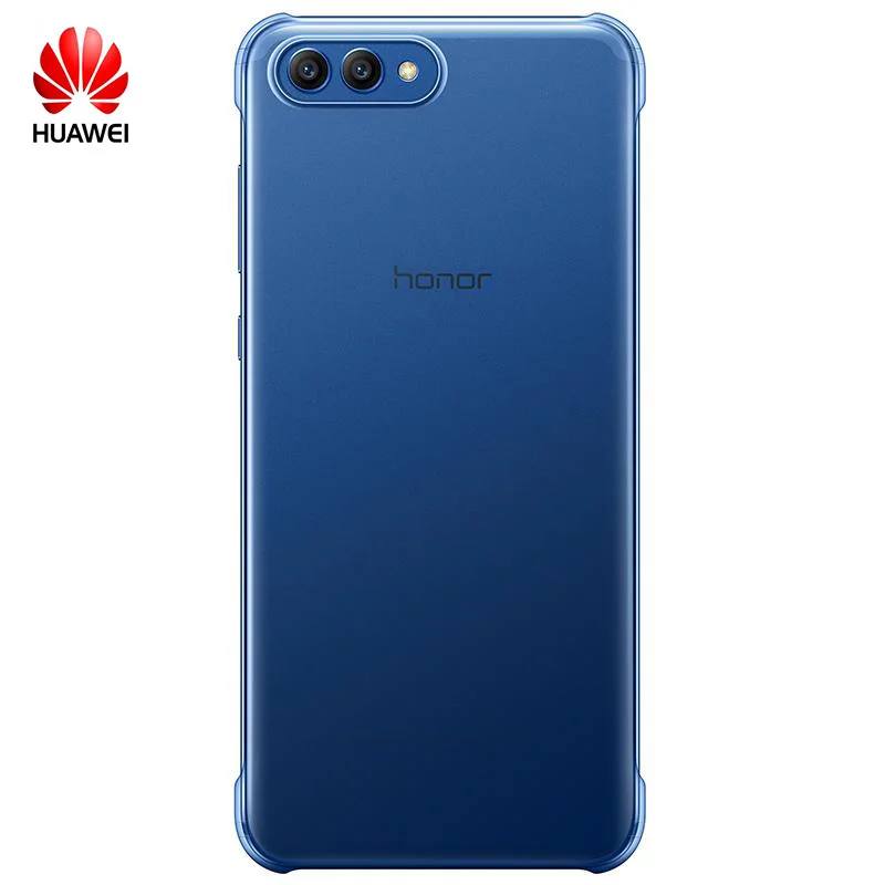 

Huawei Honor V10 View 10 Original Case Back Cover Shockproof 360 Luxury Cute Clear View10 Hard PC Protective Protection cover