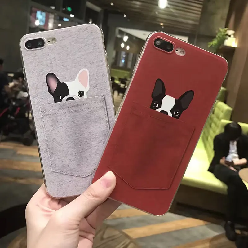 Для iphone 7 Чехол Простой Кролик Медведь 3D рельефный чехол для телефона 6 S Plus