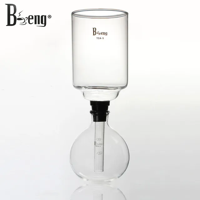 Special Offers Coffee Syphon Pot Accessories 3cups 5cups High Quality Glass Siphon Vacuum Pot Syphon Coffee Machine Replace Coffee Filter Tools