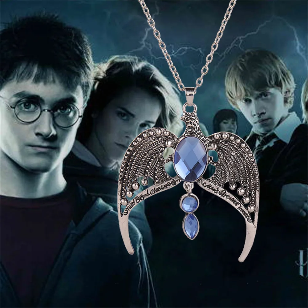 CUTEECO винтажное тонкое Поттер Lost Diadem of Ravenclaw лорда Волдеморта Ожерелье «крестраж» Аксессуары к костюму для косплей подарок