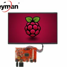Heyman 10 дюймов ЖК-дисплей высокого разрешения монитор Пульт дистанционного управления драйвер плата 2AV HDMI USB TYPE-C для Raspberry Pi 2 3