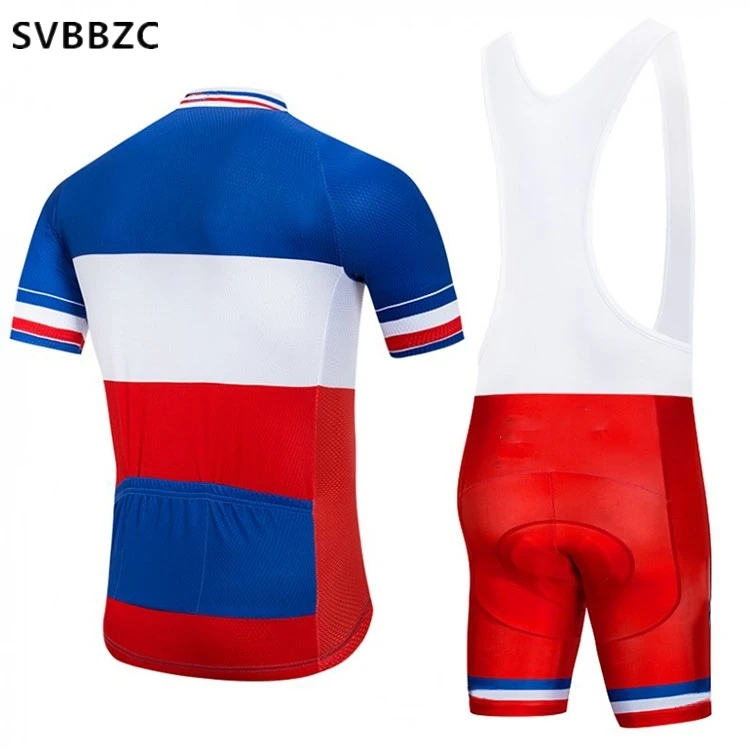 2018_FDJ_Short_Sleeve_Cycling_Jersey_and_Bib_Shorts_Kit_Blue_White_Red_1_8