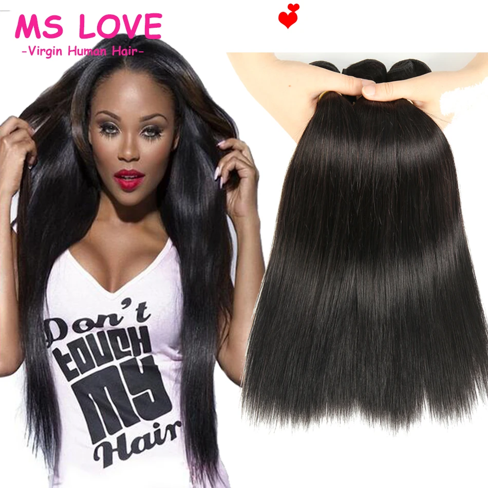 

Peruvian Virgin Hair Straight 3 Bundles Peruvian Straight Virgin Hair Weave Cheap Peruvian Straight Hair Bundle Deals Ms love