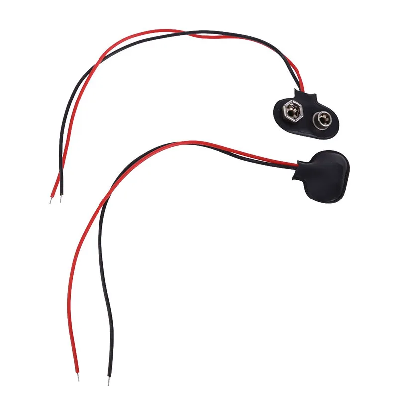 10 шт. зажимы для батарей 9 В (9 В)|t type connector|snap connectorsnap on |