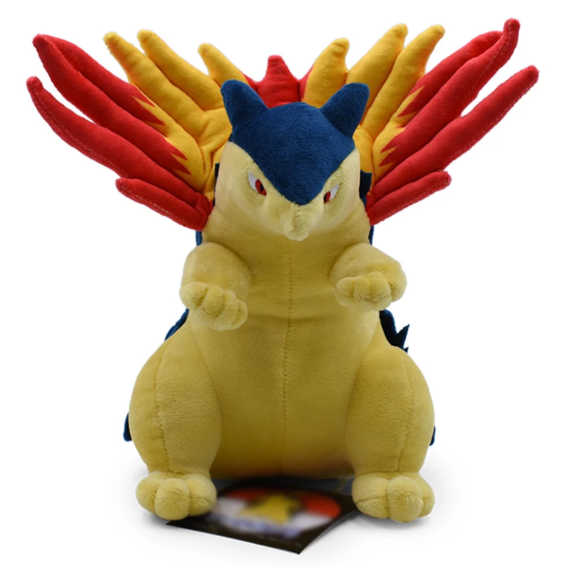 

Typhlosion Plush Toy Soft Stuffed Cartoon Best Gift For Friends Kids Doll