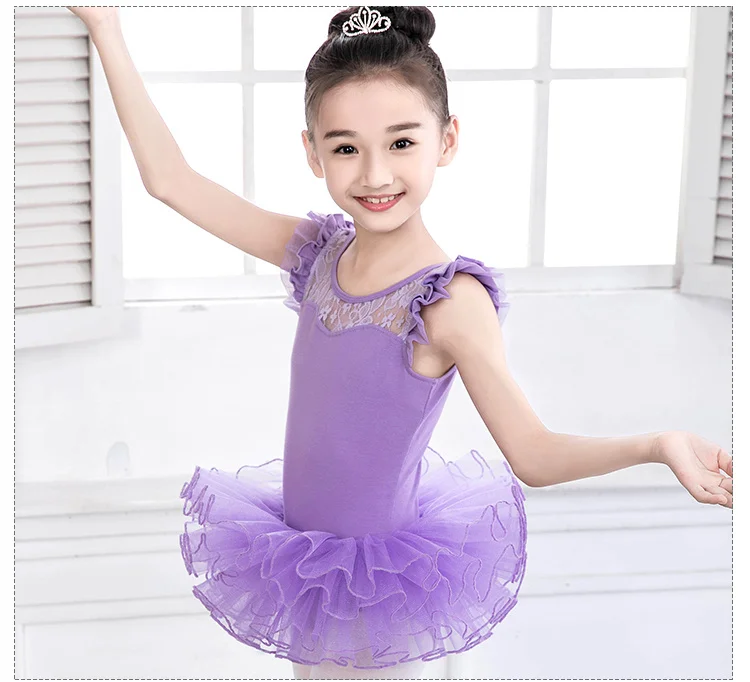 2018 Cute Girls Ballet Dress For Children Girl Dance Clothing Kids Ballet Costumes For Girls