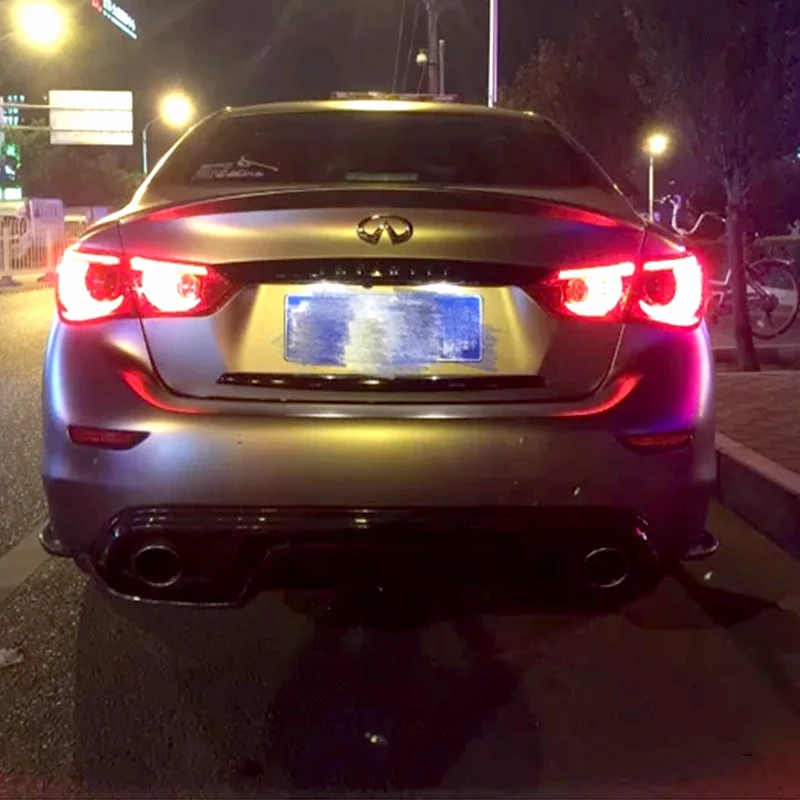 Дизайн для Infiniti Q50 Q50L Q50S спойлер Крючки из высококачественного АБС-пластика на детскую грунт вручную расписанная красками