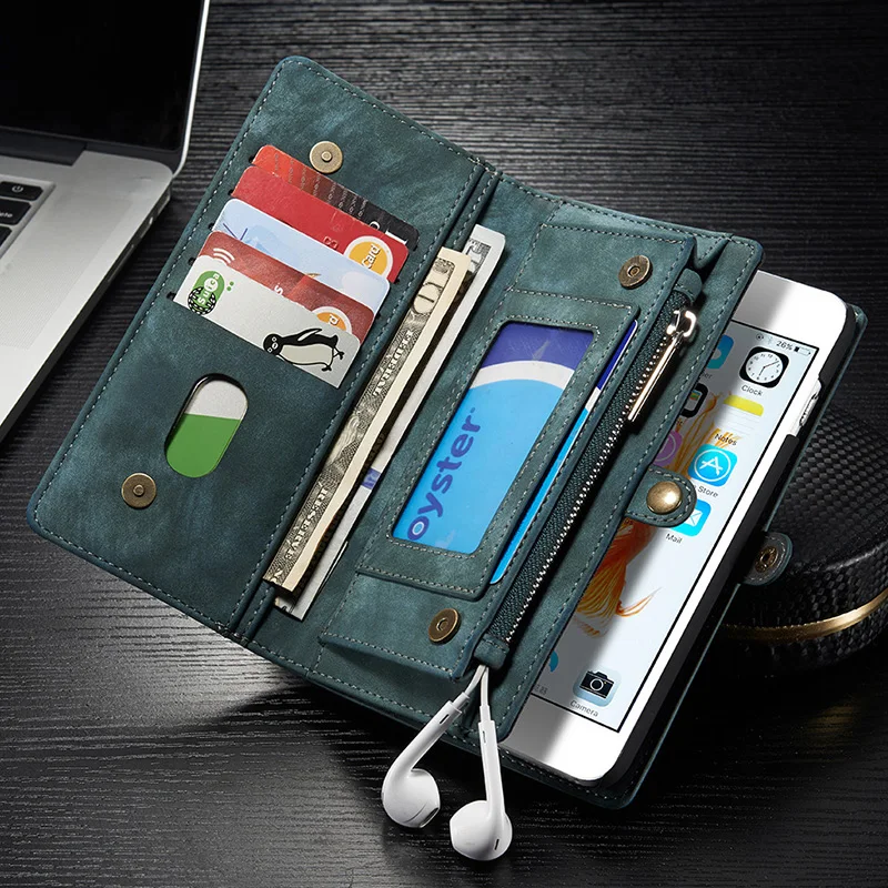 bilder für Geldbörse Fall Für iPhone 7 7g Plus Multi-Slot Leder Telefon Für iphone 7 s Magnet Beutel Mit Kartenhalter NEWOER bilder für Geldbörse Fall Für iPhone 7 7g Plus Multi-Slot Leder Telefon Für iphone 7 s Magnet Beutel Mit Kartenhalter NEWOER
