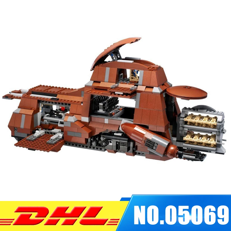 

DHL LEPIN 05069 1338Pcs UCS Series The Federation Transportation Tank Set MTT Building Blocks Bricks Compatible 7662 Toys