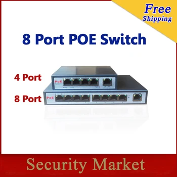 

With 8-port PoE switch 8+1 Port desktop Fast Ethernet Switch for network cameras with NVR and camera POE31008P